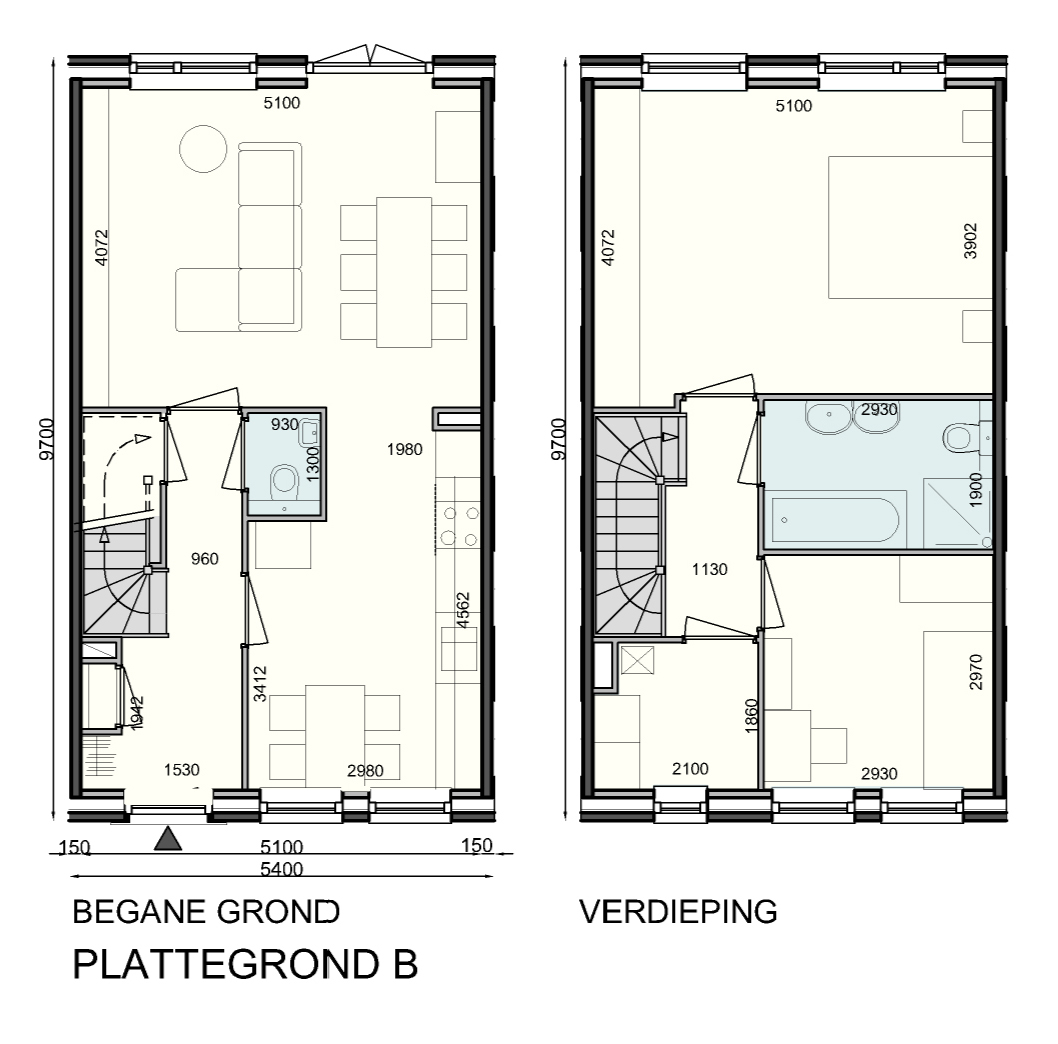 Plattegrond B